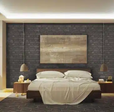 mur decoratif horizontal loft bloc